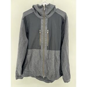 Lululemon Dispatch Hoodie Men's Sz. Large Gray‎ Full Zip Hoodie Jacket